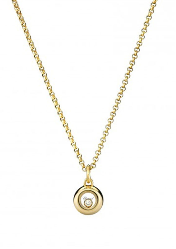 کیفیت طلا و جواهر طلای زرد 18K Chopard 42 سانتی متر طول لوکس با الماس 0.05 عیار کارخانه