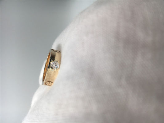 کیفیت Brilliant - Ring Diamond Love Solitaire Ring 18K طلای زرد N4250100 کارخانه