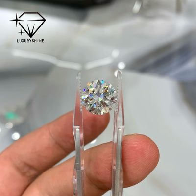 کیفیت الماس آزمایشگاهی LuxuryShine VS1 1 قیراط 2 قیراط 3 قیراط 4 قیراط 5 قیراط برش گرد سفید برش عالی گواهی IGI کارخانه