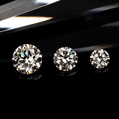 کیفیت لوکس شاین VS2 شکل گرد الماس آزمایشگاهی رشد 1CT 2CT 3CT 4CT 5CT D-F رنگ الماس سفید با گواهینامه IGI کارخانه