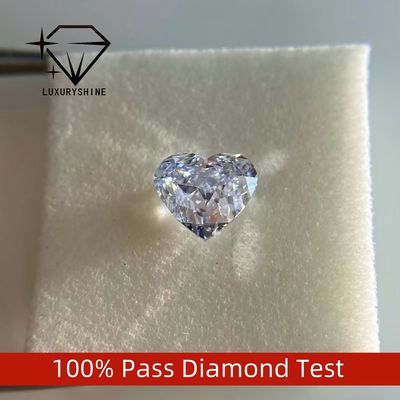 کیفیت لوکس شاین VVS2 قلب سفید برش عالی آزمایشگاه الماس رشد 1CT 2CT 3CT 4CT 5CT پشتیبانی سفارشی سازی ویژه کارخانه