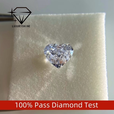 لوکس شاین VVS2 قلب سفید برش عالی آزمایشگاه الماس رشد 1CT 2CT 3CT 4CT 5CT پشتیبانی سفارشی سازی ویژه