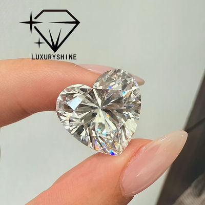 کیفیت LuxuryShine VS1 الماس سفید قلب برش عالی آزمایشگاهی 1 قیراط 2 قیراط 3 قیراط 4 قیراط 5 قیراط پشتیبانی از سفارشی سازی ویژه کارخانه