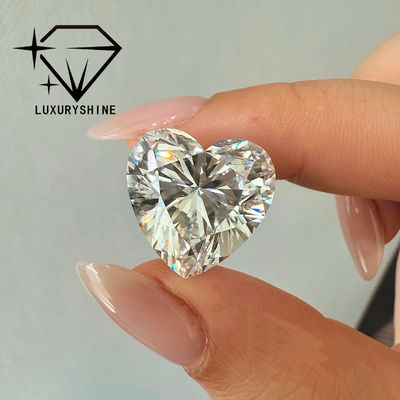 کیفیت لوکس شاین VVS2 قلب سفید برش عالی آزمایشگاه الماس رشد 1CT 2CT 3CT 4CT 5CT پشتیبانی سفارشی سازی ویژه کارخانه