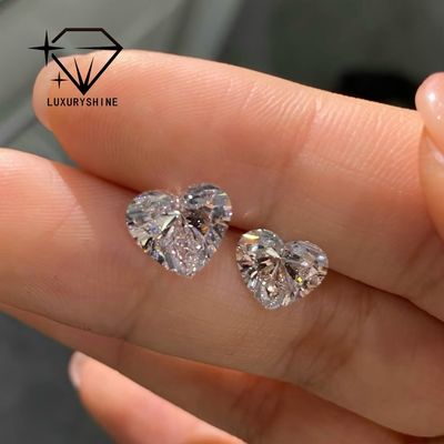 کیفیت LuxuryShine VS2 قلب برش عالی آزمایشگاه رشد الماس الماس واقعی و جواهرات عروسی و جواهرات سفارشی پشتیبانی سفارشی سازی ویژه کارخانه