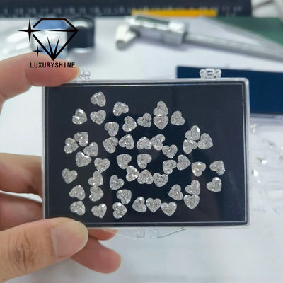 کیفیت LuxuryShine VS2 قلب برش عالی آزمایشگاه رشد الماس الماس واقعی و جواهرات عروسی و جواهرات سفارشی پشتیبانی سفارشی سازی ویژه کارخانه