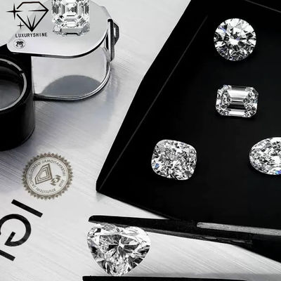 کیفیت LuxuryShine VS2 قلب برش عالی آزمایشگاه رشد الماس الماس واقعی و جواهرات عروسی و جواهرات سفارشی پشتیبانی سفارشی سازی ویژه کارخانه