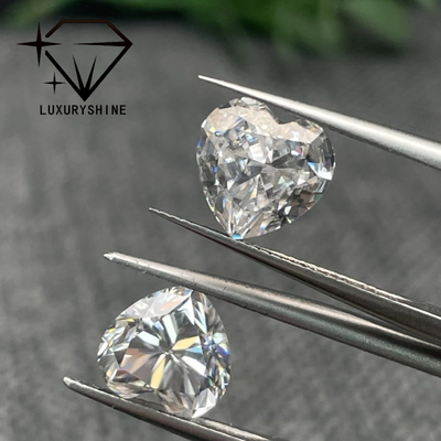 LuxuryShine VS2 قلب برش عالی آزمایشگاه رشد الماس الماس واقعی و جواهرات عروسی و جواهرات سفارشی پشتیبانی سفارشی سازی ویژه