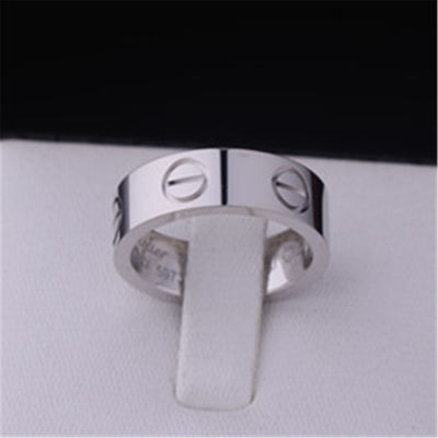 کیفیت انگشتر عاشقانه جواهرات با نام تجاری لوکس در طلای سفید 18K B4084700 کارخانه