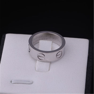 کیفیت انگشتر عاشقانه جواهرات با نام تجاری لوکس در طلای سفید 18K B4084700 کارخانه