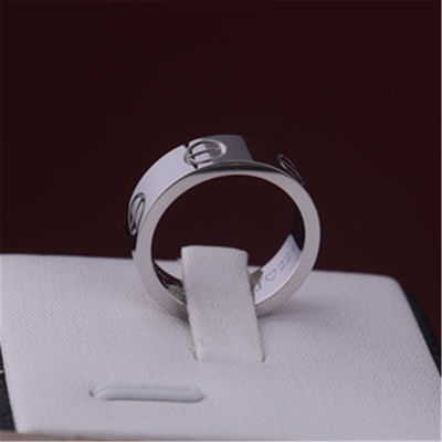 کیفیت انگشتر عاشقانه جواهرات با نام تجاری لوکس در طلای سفید 18K B4084700 کارخانه