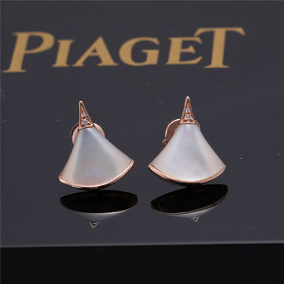 کیفیت گوشواره های Roman Spirit DIVAS 'DREAM گوشواره های ساده ساده با رز طلای REF 352600 کارخانه