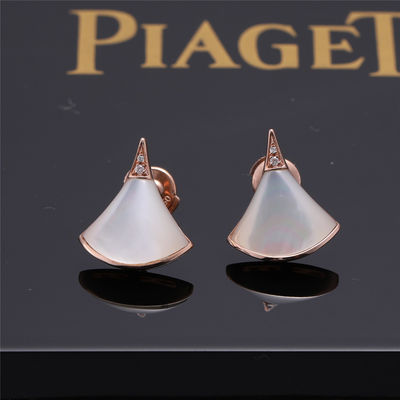 کیفیت گوشواره های Roman Spirit DIVAS 'DREAM گوشواره های ساده ساده با رز طلای REF 352600 کارخانه